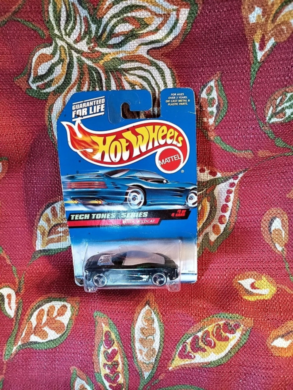 Hot Wheels Buick Wildcat (Tech Tones Series) Die-Cast Car Blue & Silver